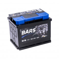 Аккумулятор BARS 6СТ-62 АПЗ о.п. 62Ач 550A (242x175x190)