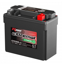 Аккумулятор Rdrive LITHIUM GYZ20XL-Li 12V 128 Втч 10Ah 500А обр. пол. (175x87x155) LiFePO4