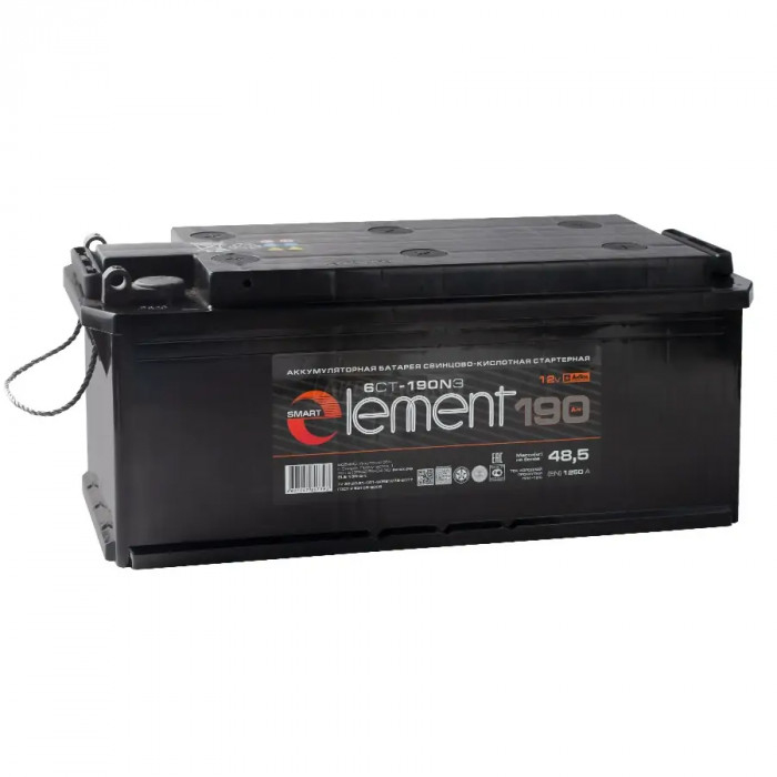 Аккумулятор Smart Element 190 рус. 1250A 513x223x223
