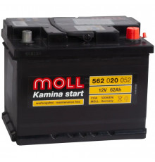 Аккумулятор Moll Kamina Start 62R 520A (242x175x190)