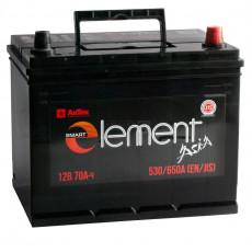 Аккумулятор Smart Element 70D23L 65Ач 480A обр. пол. (230x175x225)
