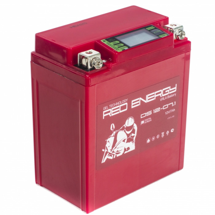Аккумулятор Red Energy DS 1207.1, 12V 7Ач 110А (114x71x131) YTX7L-BS