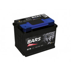 Аккумулятор BARS 6СТ-62 АПЗ п.п. 62 Ач 550A (242x175x190)