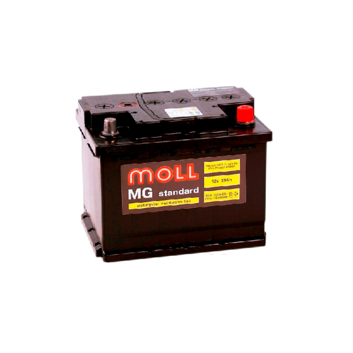 Аккумулятор Moll MG Standard 60R 540A 242x175x190