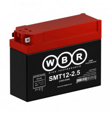 Аккумулятор WBR SMT12-2.5 AGM 2.5Ah 40А (114x39x86) YT4B-BS
