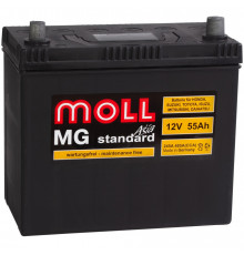 Аккумулятор Moll MG Standard Asia 65B24LS (55R 485A 229x120x220)