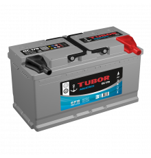 Аккумулятор TUBOR AQUATECH 75Ah 710A обр. пол. (278x175x190) 6СТ-75.0 VL