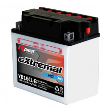 Аккумулятор RDrive YB16CL-B 12V 20Ah 240А обр. Heavy Duty (175x100x175) eXtremal HD сухозаряж.
