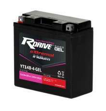 Аккумулятор RDrive YT14B-4 12V 12Ah 190А прям. пол. (150x69x145) eXtremal IRIDIUM