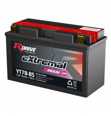 Аккумулятор RDrive YT7B-BS 12V 6.5Ah 100А прям. пол. (150x65x93) eXtremal IRIDIUM