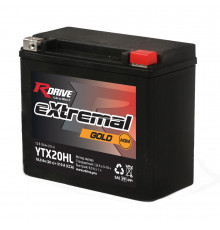 Аккумулятор RDrive YTX20HL 12V 18Ah 310А обр. пол. AGM  (175x87x155) eXtremal GOLD