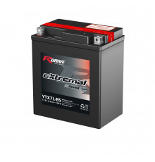 Аккумулятор RDrive YTX7L-BS 12V 6Ah 110А обр. пол. AGM сухозаряж. (113x70x130) eXtremal SILVER