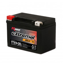 Аккумулятор RDrive YTX9-BS 12V 8Ah 125А прям. пол. AGM (150x87x105) eXtremal GOLD