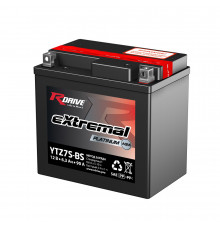 Аккумулятор RDrive YTZ7S 12V 6Ah 130А обр. пол. AGM (113x70x105) eXtremal PLATINUM