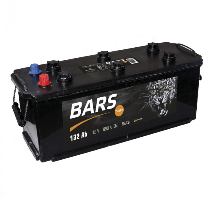 Аккумулятор BARS Truck 6СТ-132 АПЗ п.п. 890A 513x182x240