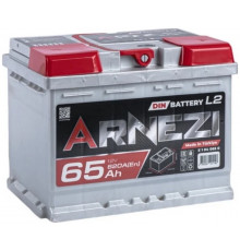 Автомобильный аккумулятор Arnezi DIN SMF 65R+ L2 EN 620А  обр. пол. 242x175x190