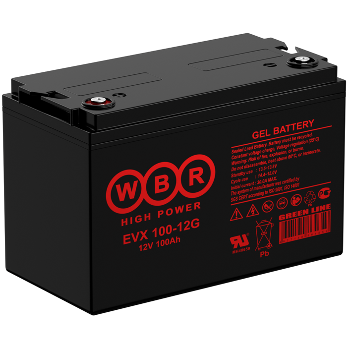 Аккумулятор WBR EVX100-12G