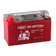 Аккумулятор Мото Red Energy DS1208 8Ач 140A прям пол. 150х66х95 (YT7B-BS, YT7B-4)
