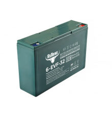 Тяговый аккумулятор RuTrike AGM 6-EVF-32 (12V32A/H C3) 266×76×170
