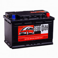 Аккумулятор АвтоФан 70R обр. пол. 560A 278x175x190