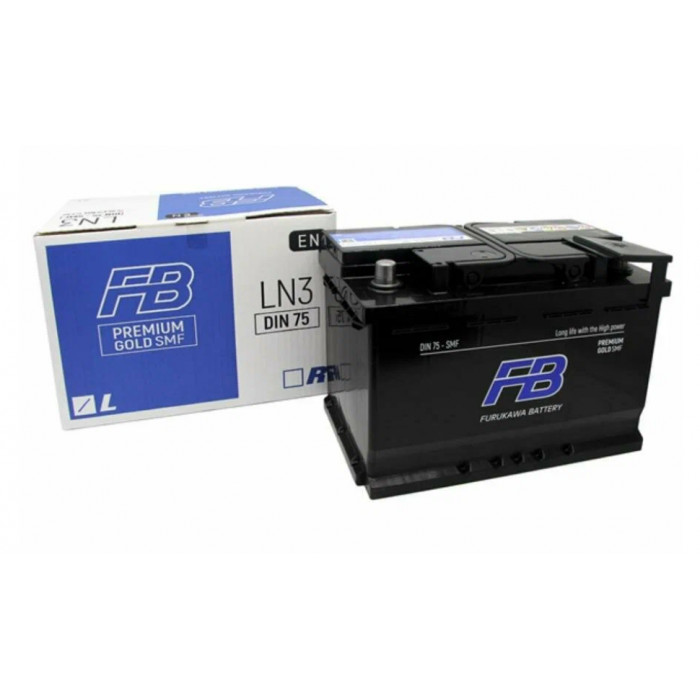 Аккумулятор Furukawa Battery Premium Gold SMF L3 75R обр. пол 680A 278x175x190