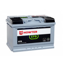 Аккумулятор HOWTER EFB 75R 750А обр. пол. 278x175x190