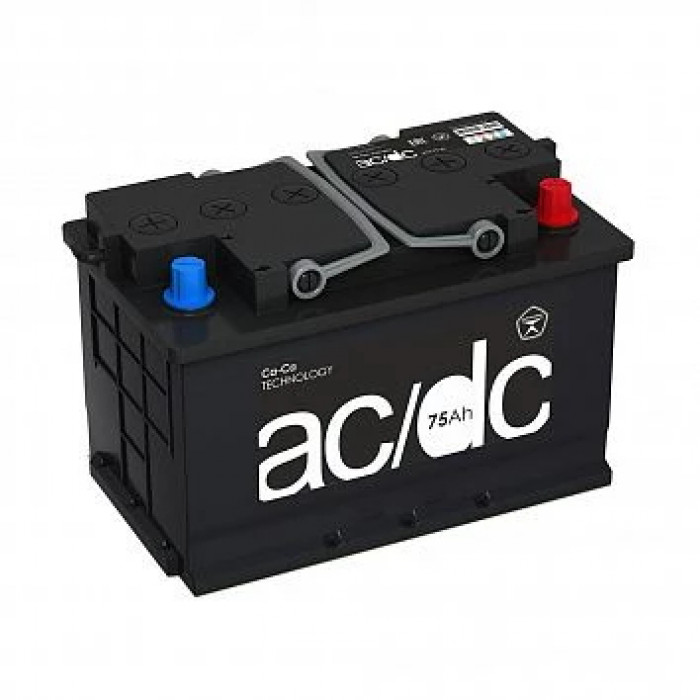 Аккумулятор AC/DC 75R обр. пол. 610A 278x175x190