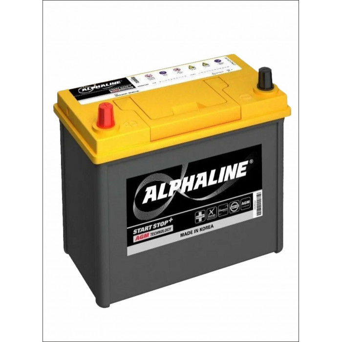 Аккумулятор Alphaline AGM 45Ah 370A п.п. AX S60B24R (230x127x220) Start-Stop
