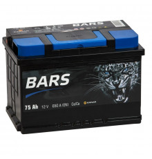 Аккумулятор BARS 6СТ-75 АПЗ о.п. L3B 75 Ач 650A (278x175x175) низкий