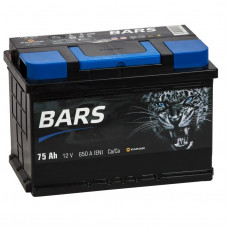 Аккумулятор BARS 6СТ-75 АПЗ о.п. L3B 75 Ач 650A (278x175x175) низкий