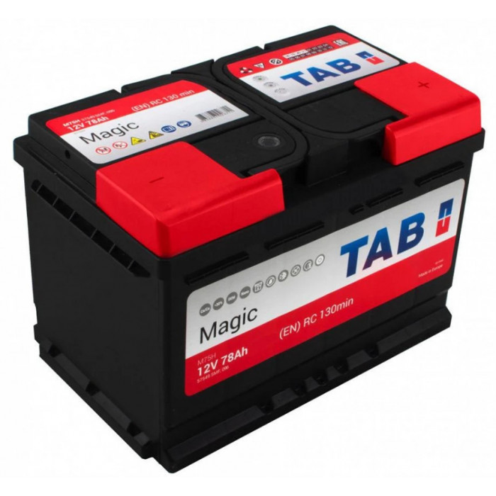 Аккумулятор TAB Magic 78R обр. пол. 720A 278x175x190
