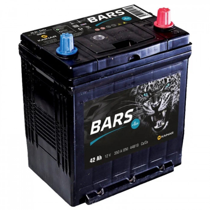 Аккумулятор BARS Asia 6СТ-42 VL АПЗ о.п. 44B19L 42Ач 350A (187x127x227)