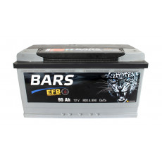 Аккумулятор BARS EFB 95 Ач обр. пол. 800А (353x175x190)