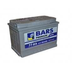 Аккумулятор BARS Premium 77Ач 750A обр. пол. (278x175x190)