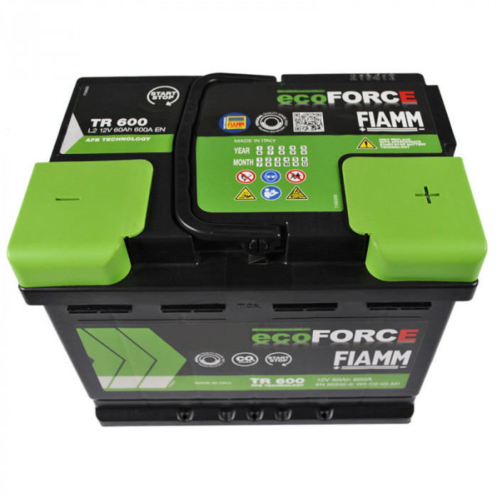 Аккумулятор Fiamm Ecoforce AFB 60R 520A (242x175x190) EFB Start-Stop TR520
