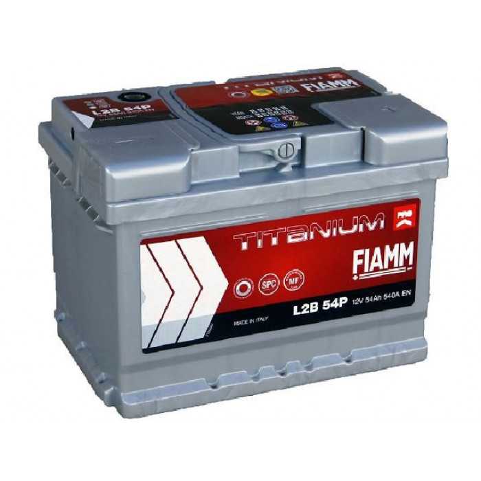 Аккумулятор Fiamm Titanium Pro 54 Ач 520A обр. пол. (207x175x190) L1 54P