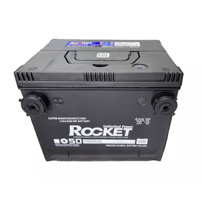 Аккумулятор Rocket SMF 70-560 55 Ач 560А (202x175x205) боковые клеммы