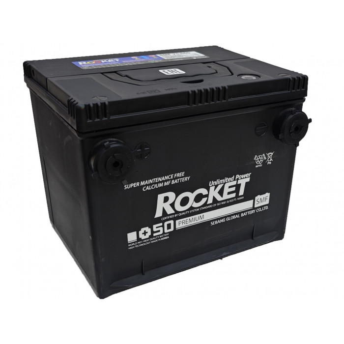 Аккумулятор Rocket 75-660 58Ah 660А (232x179x185) боковые клеммы