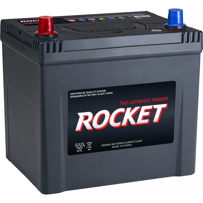 Аккумулятор Rocket 80D23AR 58Ah 650A прям. пол. (230x173x205) низкий