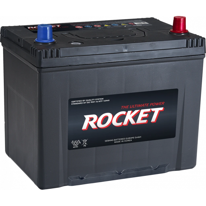 Аккумулятор Rocket 85D26L 80Ah 670A (260x175x225) обр. пол.