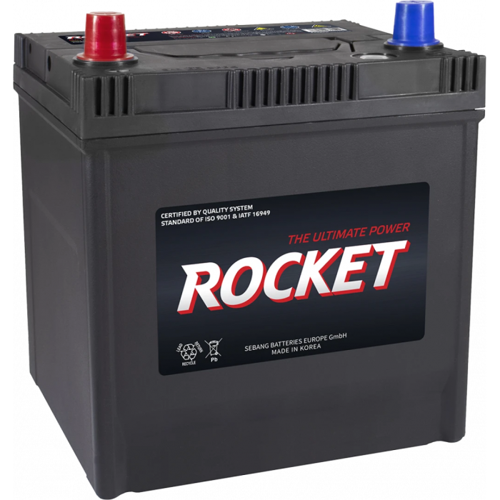 Аккумулятор Rocket 60D20R 55Ah 480А (202x175x225) прям. пол.