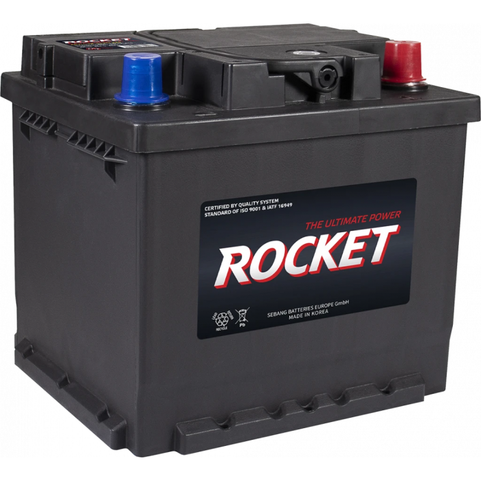 Аккумулятор Rocket 55Ah 480A обр. пол. (207x175x190) SMF 55L-L1