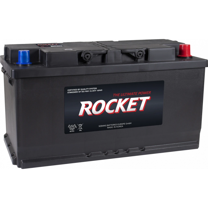 Аккумулятор Rocket 100Ah 830A прям. пол. (353x175x190) SMF 100R-L5