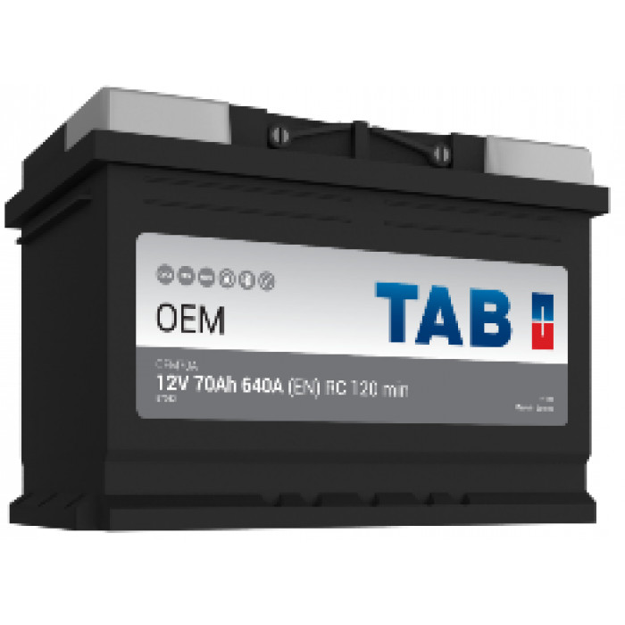 Аккумулятор TAB OEM 70 Ah 640A (278x175x190) OEM70A 57012 SMF VW