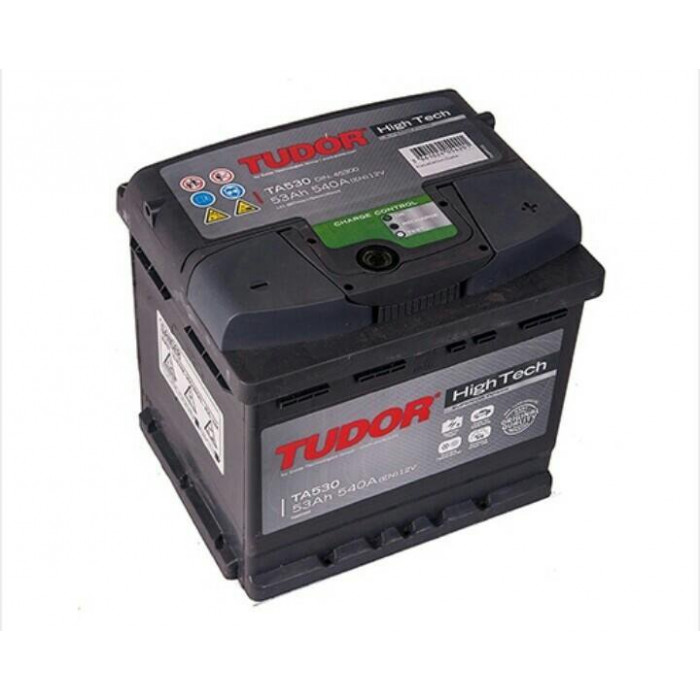 Аккумулятор Tudor High-Tech 53R (540A 207x175x190) TA530