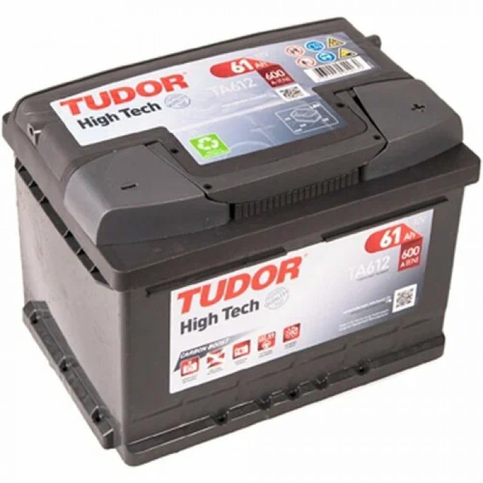 Аккумулятор Tudor High-Tech 61R (600A 242x175x175) TA612