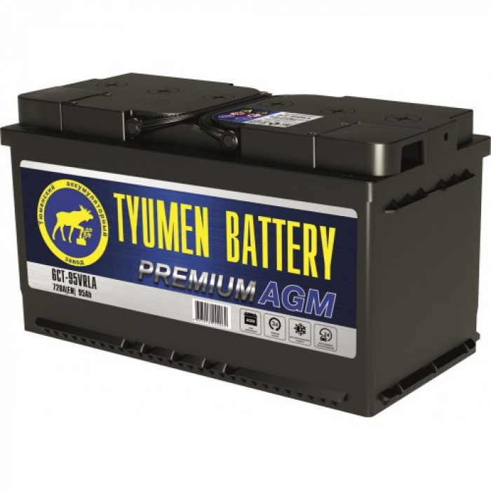 Аккумулятор Tyumen Battery Premium AGM 95Ah обр. пол. 850A (353x175x190) 6СТ-95VRLA