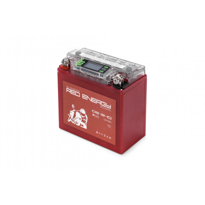 Аккумулятор Red Energy DS 1210, 12V 10Ah 110А (137x77x135) YB9A-A, YB9-B, 12N9-4B-1