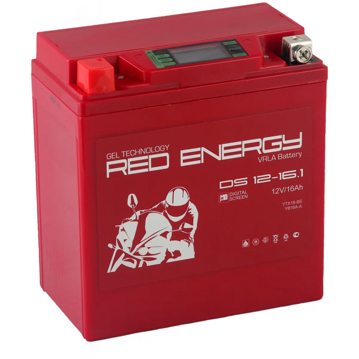 Аккумулятор Red Energy DS 1216.1, 12V 16Ah, 235А (150x88x164) YTX16-BS