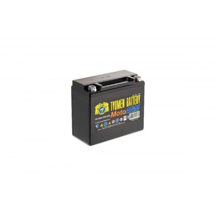 Аккумулятор TYUMEN BATTERY 6МТС-20 AGM 12V 20Ah 230А 175x87x155